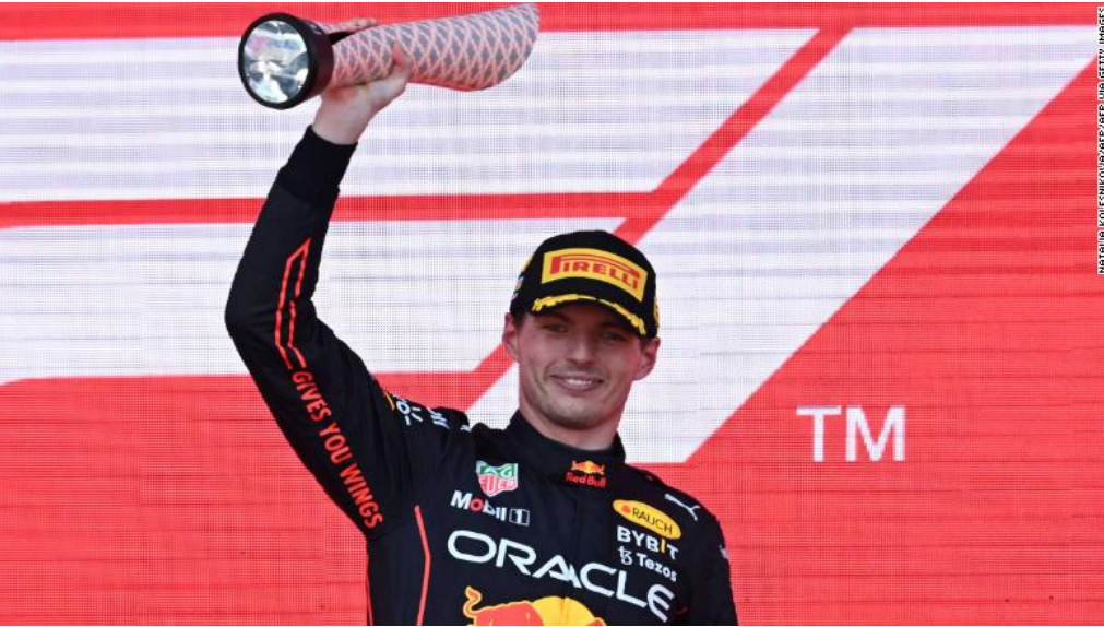 Max Verstappen Tops The Azerbaijan GP To Take The Championship Lead As Both Ferraris Crash.