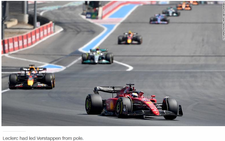 Max Verstappen Wins After Charles Leclerc Made An "Unacceptable" Mistake In Formula 1.
