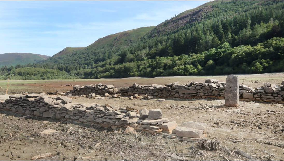 A Welsh Village That Was Submerged By A Reservoir In The 19th Century Has Been Revealed By Drought Conditions, According To Reports