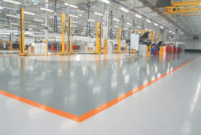 Industrial Floor Coatings.