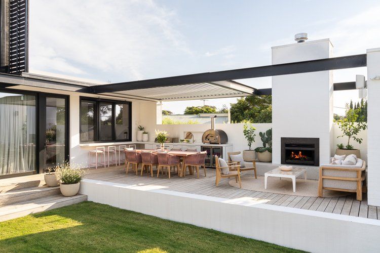 outdoor living spaces Mornington Peninsula