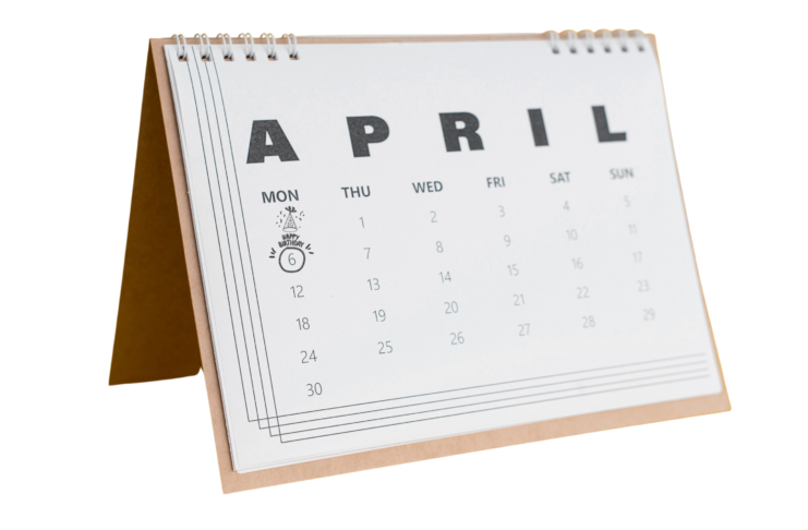 custom plastic calendar